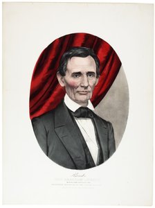 Abraham Lincoln, 1860 - N. and Ives, J.M. Currier
